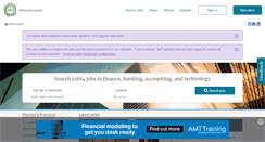 Desktop Screenshot of efinancialcareers-norway.com
